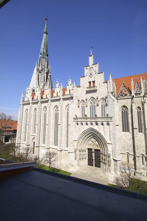 Pension Bei Der Marienkirche Muehlhausen  Exterior photo